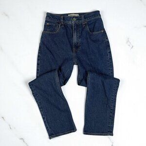 Abercrombie & Fitch The Ankle Straight Ultra High Rise Jeans Size 000/23 Rinse